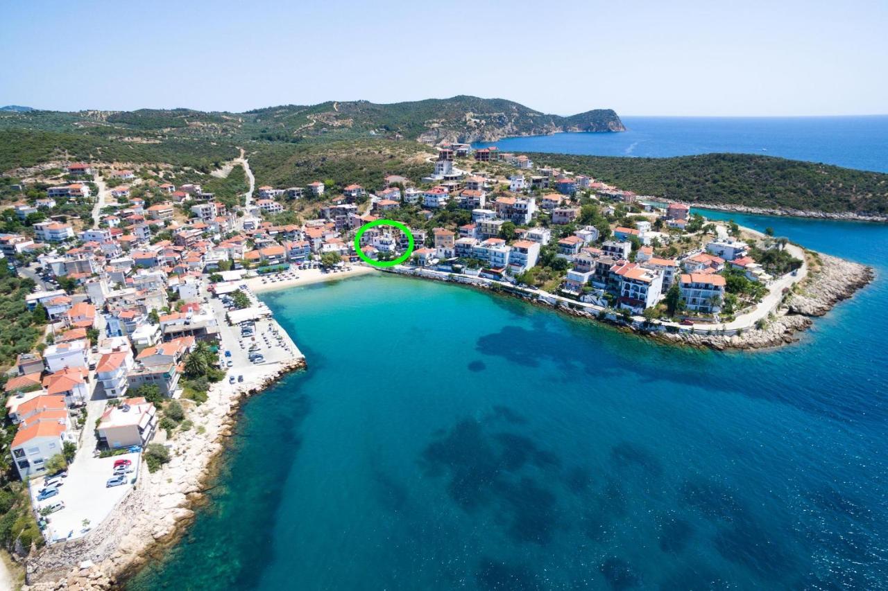 Konstantinou Deluxe Apartments Skála Marión Bagian luar foto