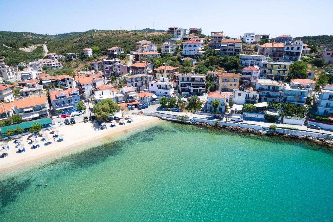 Konstantinou Deluxe Apartments Skála Marión Bagian luar foto